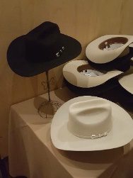 cowboy black and white hats